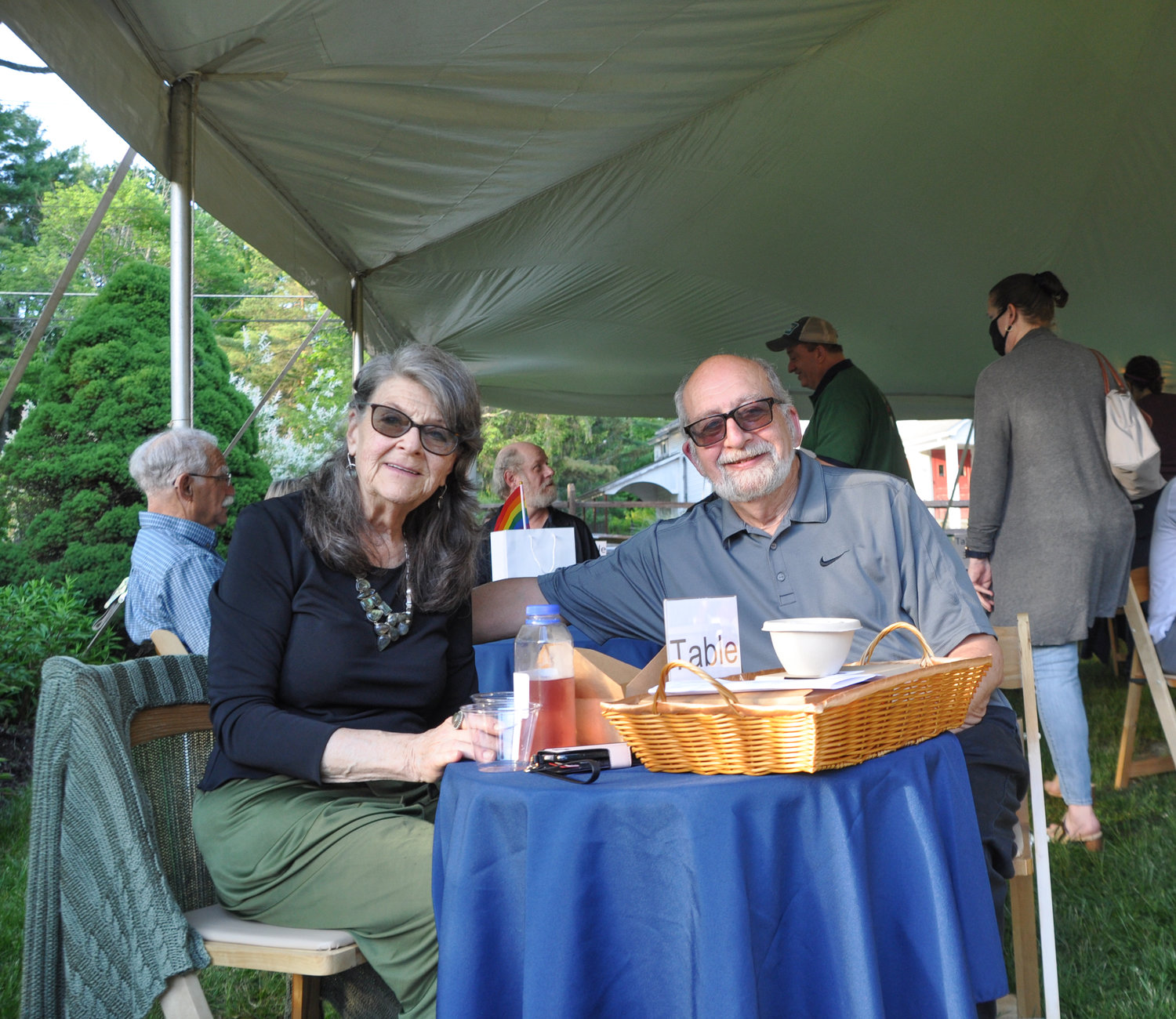 I was honestly thrilled to run into friends Karen and Richard Goodman at the opening night of Forestburgh Under the Stars last weekend. Nice to see ya!